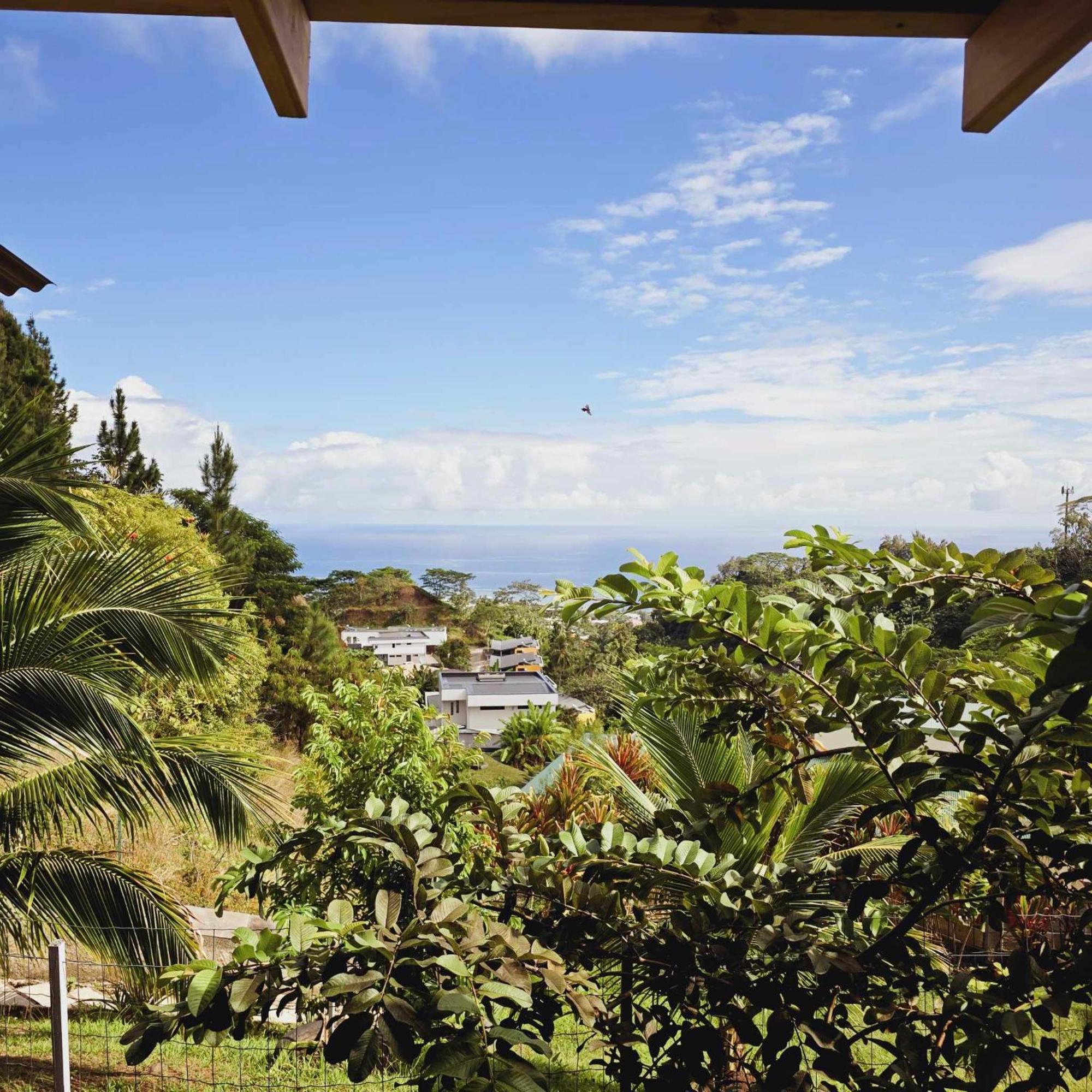 Fare Toahana, Accommodation With A Ocean View Faaa Buitenkant foto