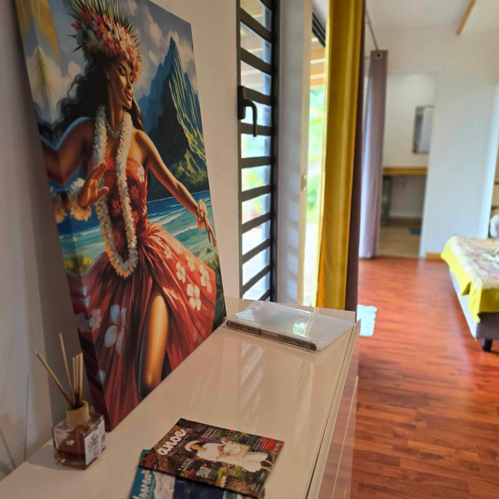 Fare Toahana, Accommodation With A Ocean View Faaa Buitenkant foto